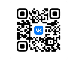 QR-код, содержащий ссылку на страницу Управления социального питания в социальной сети ВКонтакте